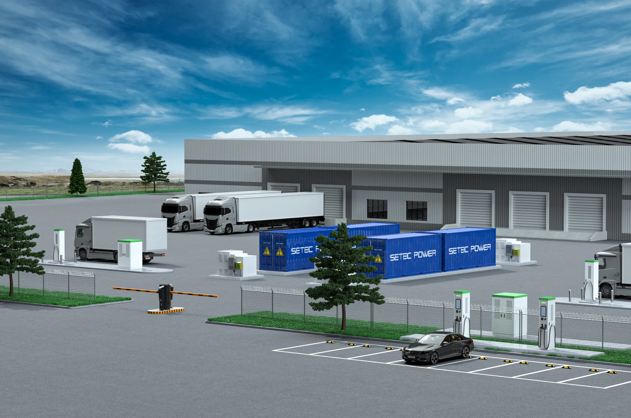 Sisteme de stocare a energiei comerciale și industriale
